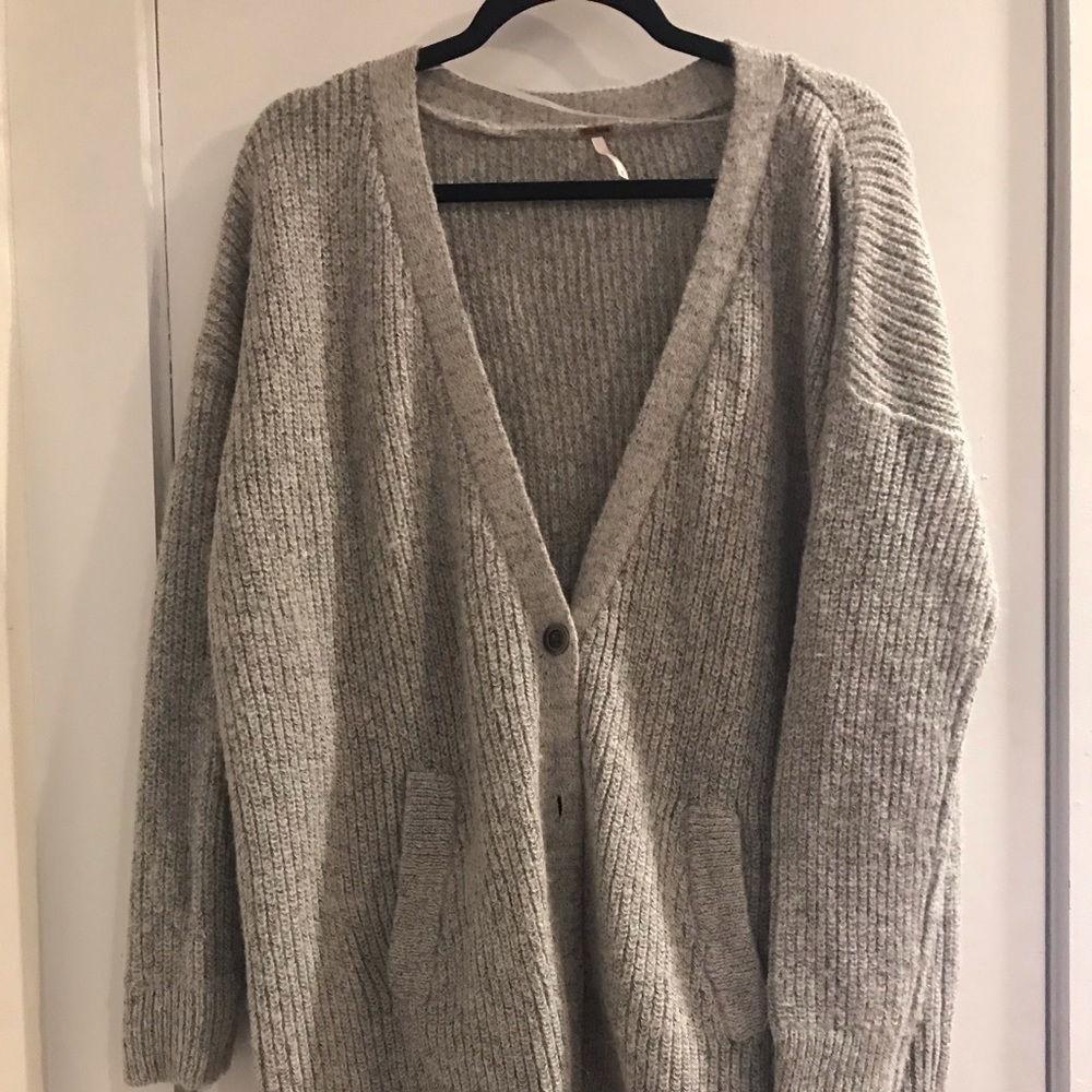 Free People Oversized Cardigan